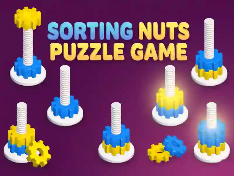 Lojë Sorting Nuts Puzzle Game në internet