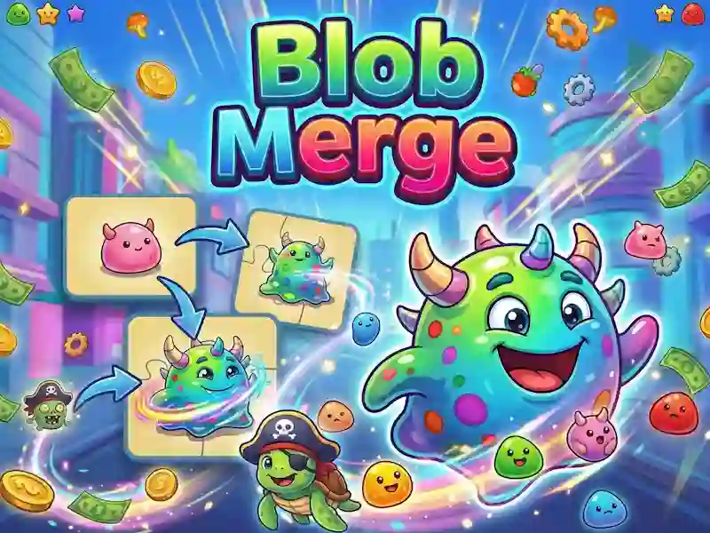 Lojë Blob Merge në internet