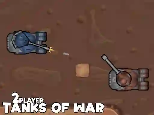 Lojë 2Player Tanks of War në internet