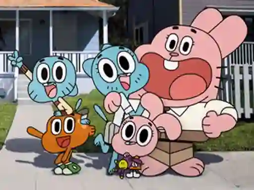 Lojë Gumball: Hidden Stars në internet