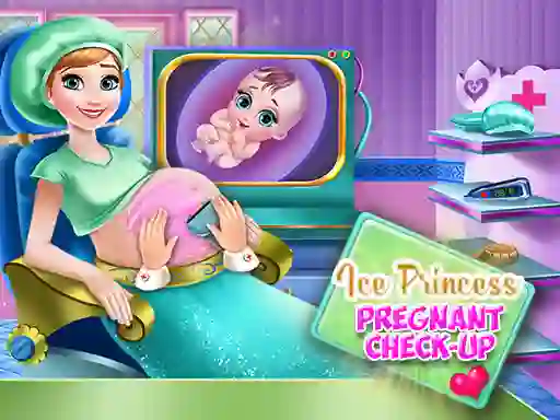 Lojë Ice Princess Pregnant Check Up në internet