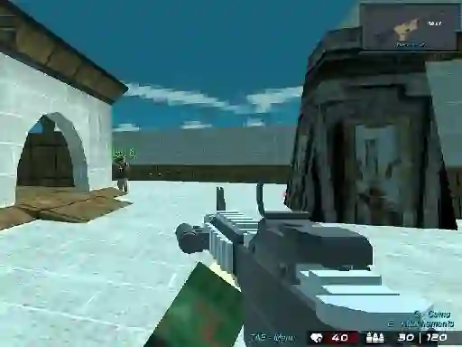 Lojë Blocky Shooting Arena 3d Pixel Combat në internet