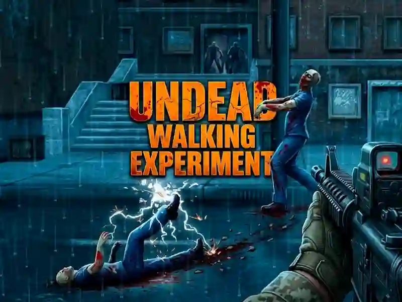 Lojë Undead Walking Experiment në internet