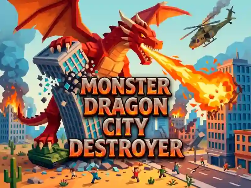 Lojë Monster Dragon City Destroyer në internet