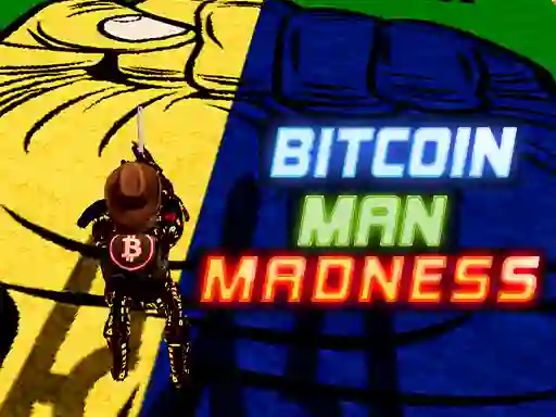 Lojë Bitcoin Man Madness në internet