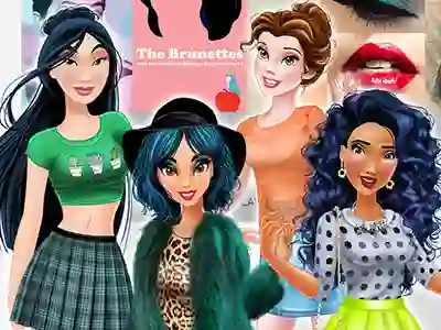 Lojë Princess Style Vlog Tips for Brunettes në internet
