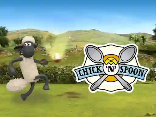 Lojë Shaun The Sheep: Chick N Spoon në internet