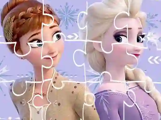 Lojë Frozen Sister Jigsaw në internet