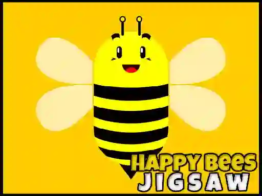 Lojë Happy Bees Jigsaw në internet