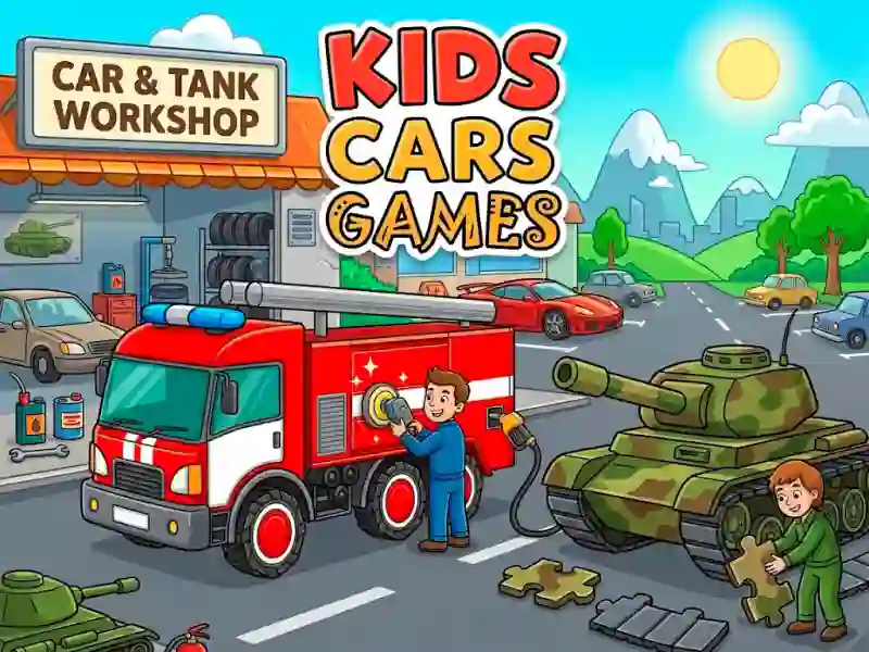 Lojë Kids Cars Games në internet