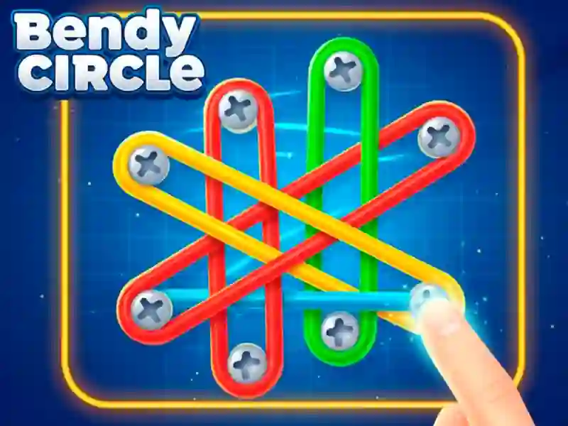 Lojë Bendy Circle në internet