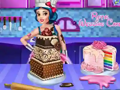 Lojë Royal Wedding Cake në internet