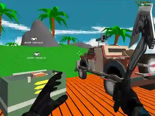 Lojë Vehicle Wars Multiplayer 2020 në internet