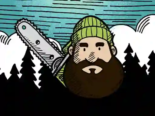 Lojë Lumberjack Coloring në internet
