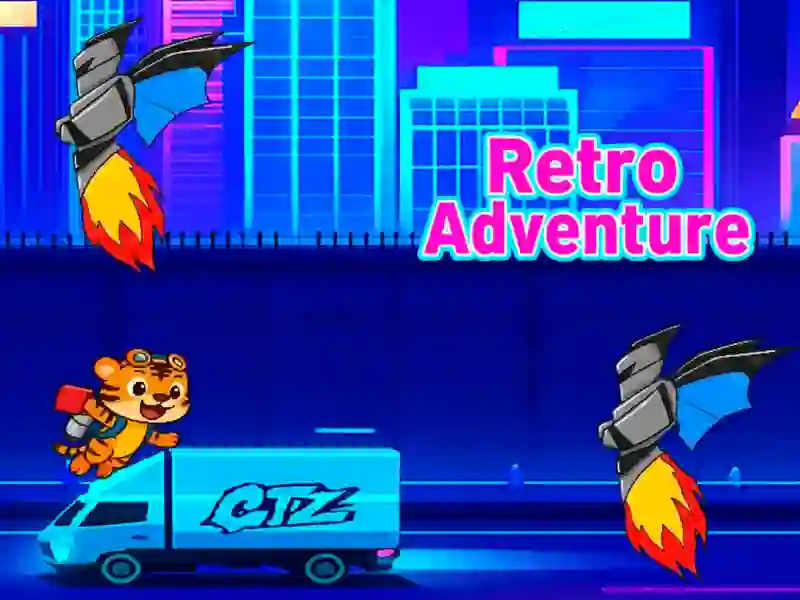 Lojë Retro Adventure në internet