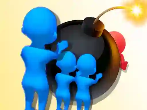 Lojë Boom Push në internet