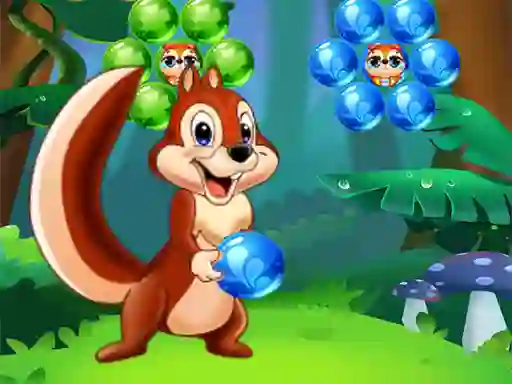 Lojë Bubbles Shooter Squirrel në internet