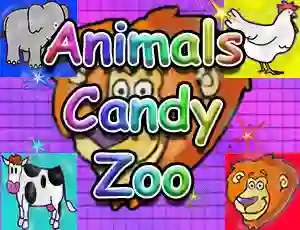 Lojë Animals Candy Zoo në internet