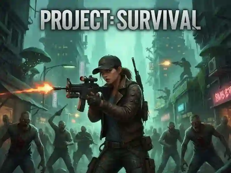 Lojë Project: Survival në internet