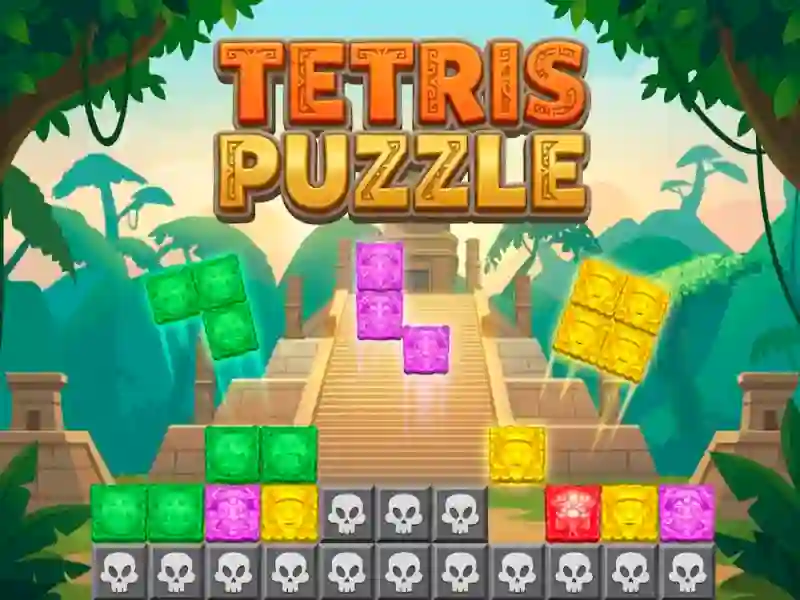Lojë Tetris Puzzle në internet