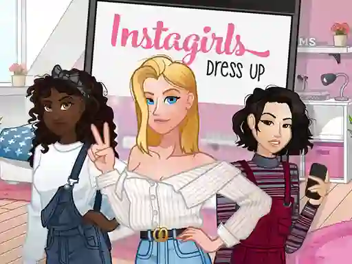 Lojë Instagirls Dress Up në internet