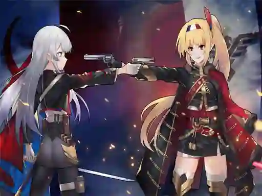 Lojë Anime Girl With Gun në internet