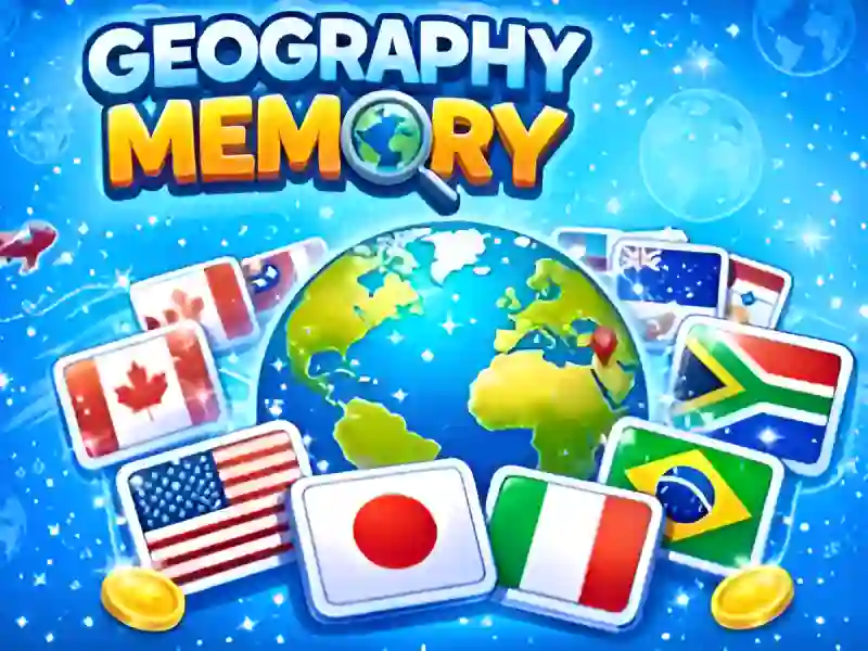 Lojë Geography Memory në internet