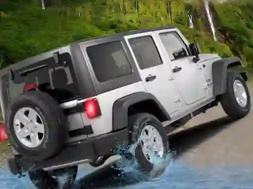 Lojë 4x4 Passenger Jeep Driving game 3D në internet