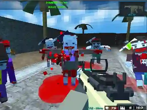 Lojë Pixel Combat The Sandstorm në internet