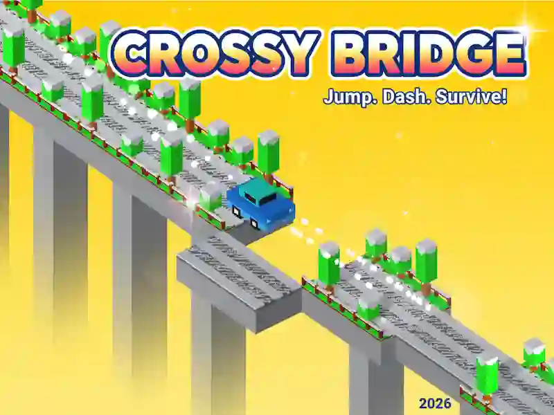 Lojë Crossy Bridge në internet