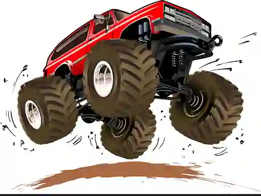 Lojë Monster Trucks Memory në internet
