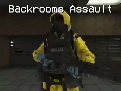 Lojë Backrooms Assault në internet