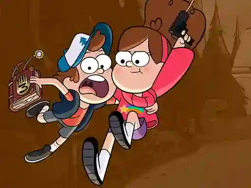 Lojë Gravity Falls Match3 në internet