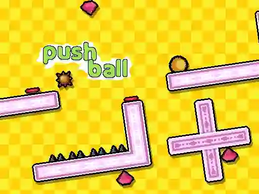 Lojë Push Ball në internet