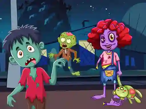 Lojë Zombie Fun Jigsaw në internet