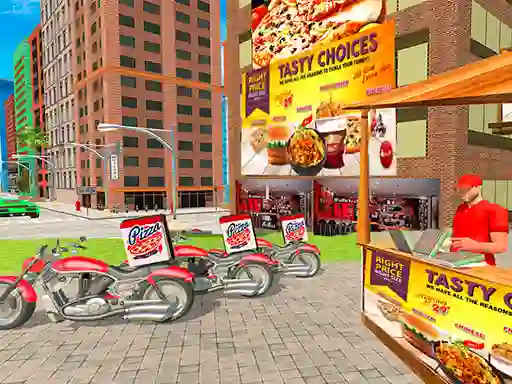 Lojë Pizza Delivery Boy Simulation në internet