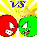 Lojë Red ball vs green king në internet