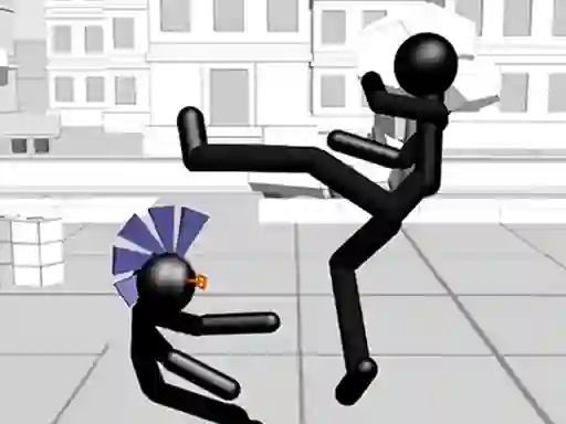Lojë Stickman Fighting 3d në internet