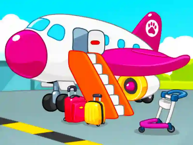 Lojë Kids Airport Adventure në internet
