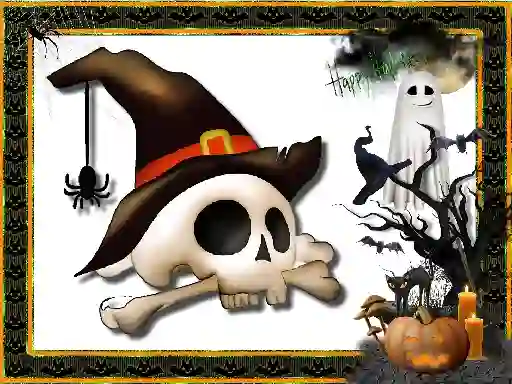 Lojë Halloween Puzzle Challenge në internet