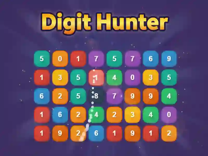 Lojë Digit Hunter në internet