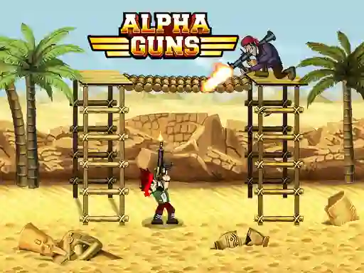 Lojë Alpha Guns në internet