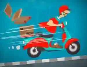 Lojë Crazy Courier në internet