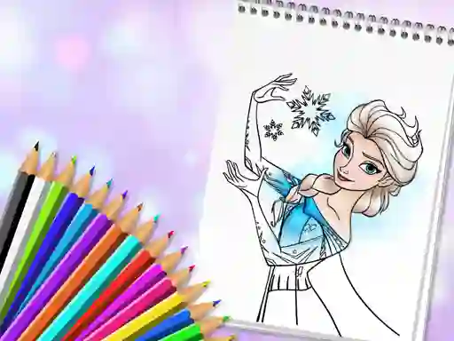 Lojë Amazing Princess Coloring Book në internet