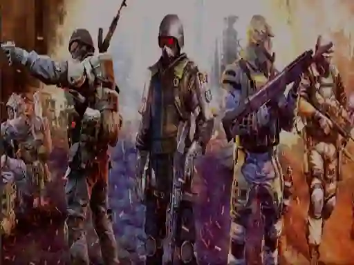 Lojë Counter Terrorist Shooting Strike në internet