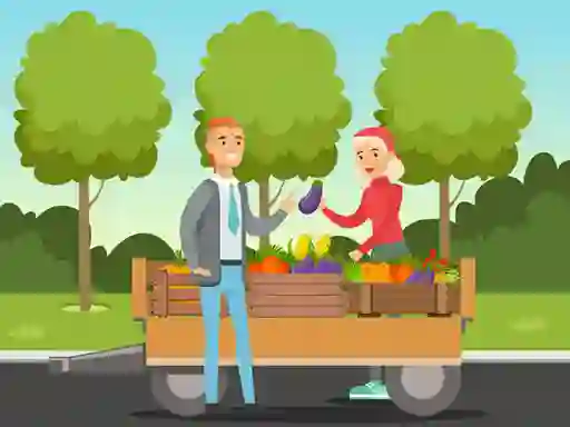 Lojë Selling Trucks Match 3 në internet