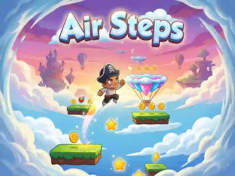 Lojë Air Steps në internet
