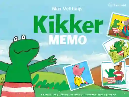 Lojë Kikker Memo në internet