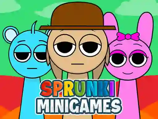 Lojë Sprunki Mini Games në internet