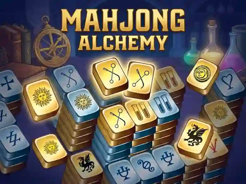 Lojë Mahjong Alchemy në internet